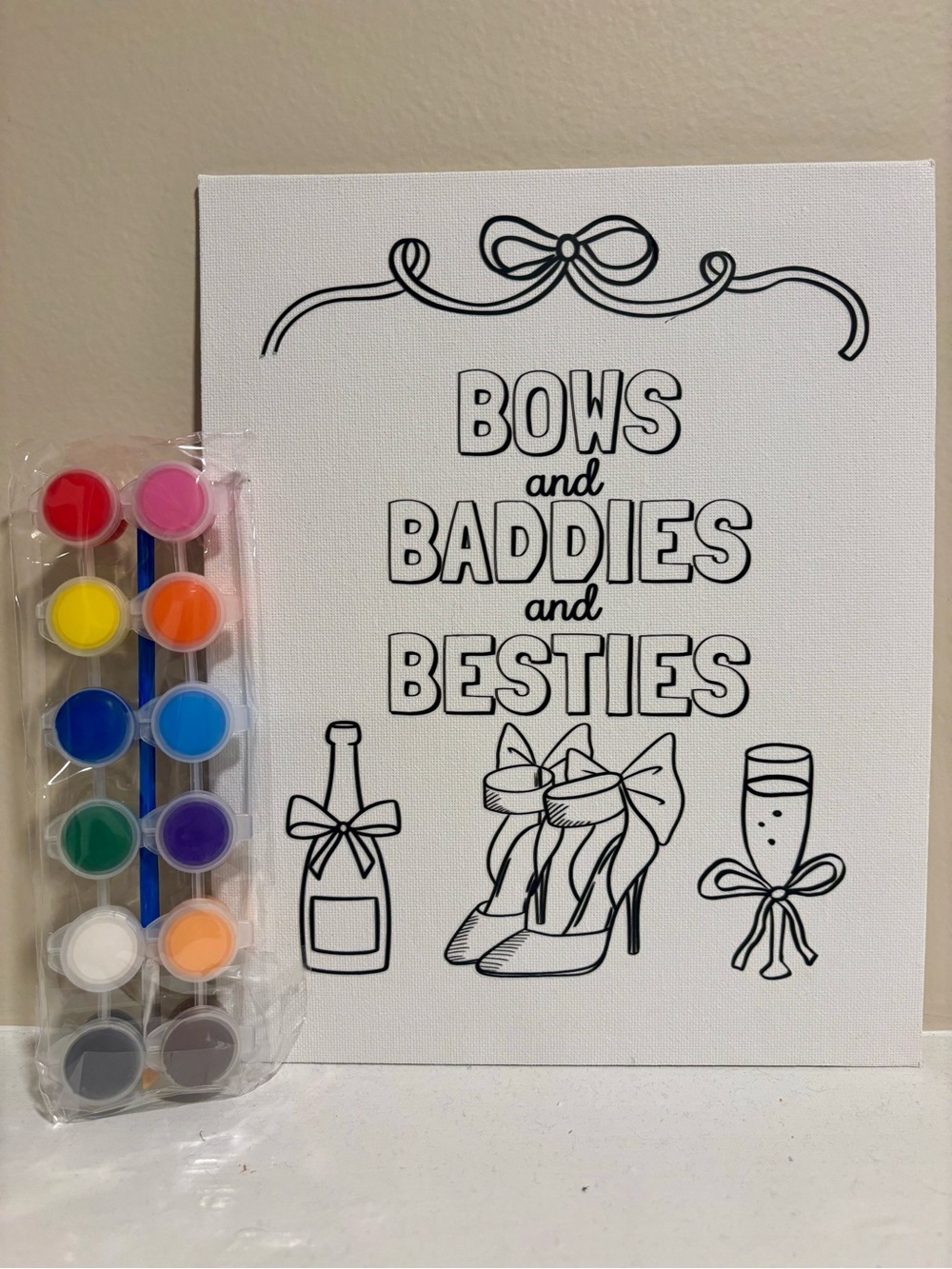 Birthday - Girls Night - Sleepover -  Paint-Your-Own party supplies